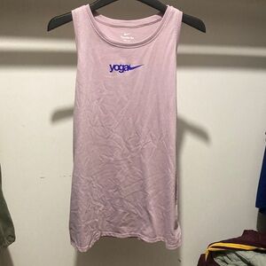 Nike Women's Lavender Yoga Tank Top